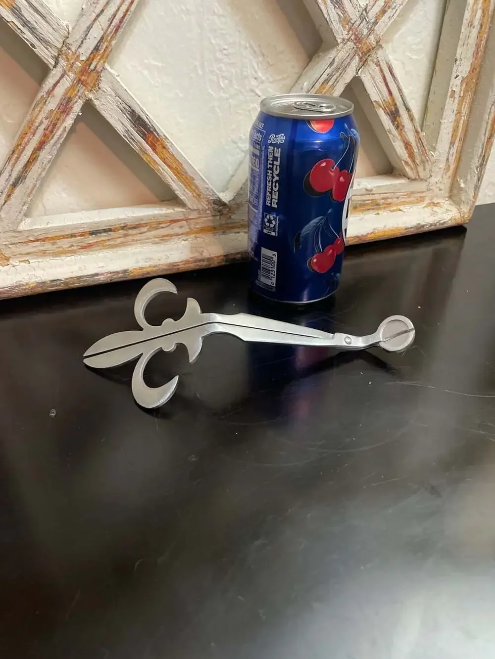 Wickman Fleur de Lis Stainless Steel Candle Wick Trimmer